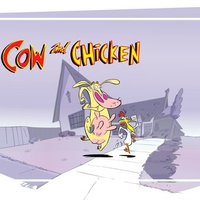 Cow and chicken