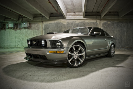 Ford Mustang - ford, tuning, car, mustang