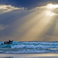 Autumn beach