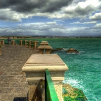 Pillars and The Green Sea