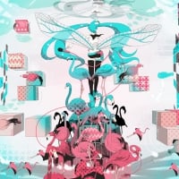 Hatsune's Flamingos