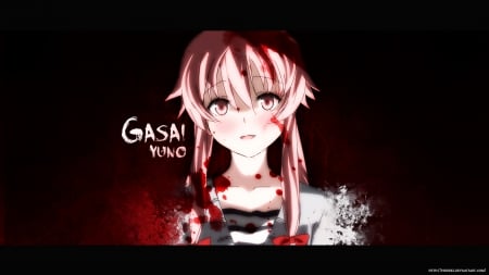 Gasai Yuno - girl, anime, yuno, gasai