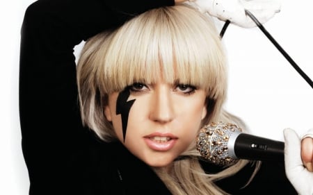 lady gaga - style, makeup, girl, model