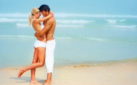 amor en la playa