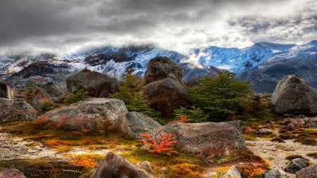 ~Mountain Landscape~ - nature, sky, landscape, mountain