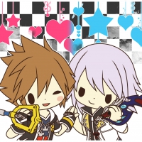 Chibi Sora & Riku