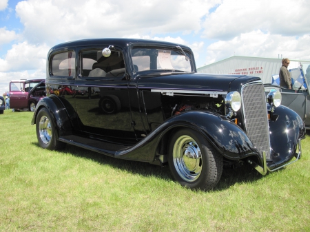 1934 Chevrolet - headlights, chevrolet, grills, black, photography, tires