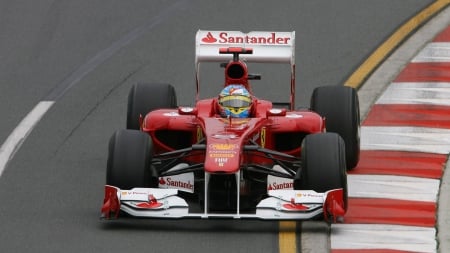 Ferrari Fernando Alonso 2013 - spain, race, car, alonso, worldchampion, ferrari, formula one