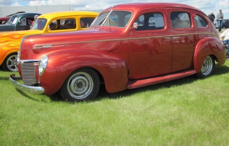 1934 Mercury - headlights, photography, tires, ford, black