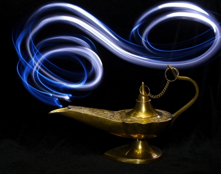 MAGIC LAMP - lamp, fantasy, genie, magic