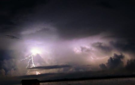 Lightning Storm - nature, beauty, severe weather, deadly