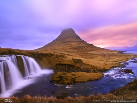 Mountain - nature, sky, mountain, river