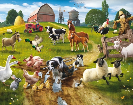 ~Fun Farm~ - fun, nature, farm, animals