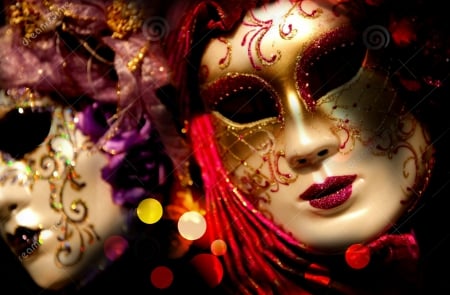 Mask - beauty, art, abstract, mask