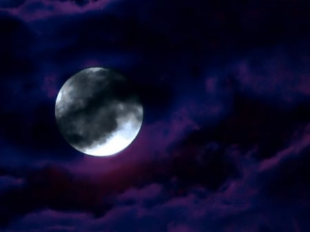 MYSTIC MOON - moon, mystic, sky, dark, night