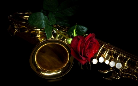 A SAX AND A ROSE