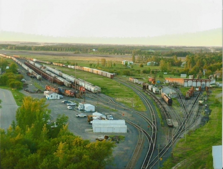 Thief River Railyard - train yard, railyard, thief river, thief river railyard