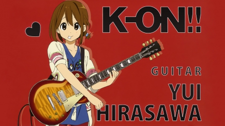 Yui Hirasawa - Anime Rocker, Yui Hirasawa, Yui, Anime Girl, K-ON, Anime