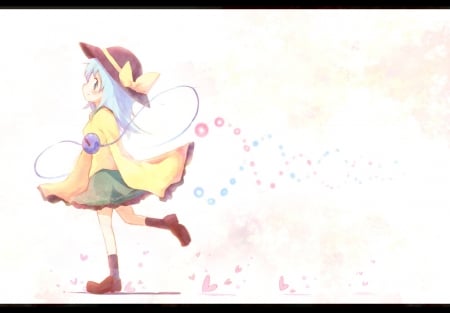 ~Komeiji Koishi~ - touhou, cute, hat, anime, komeiji koishi