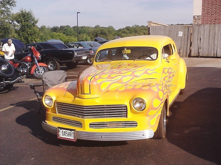 SWEET RIDE - classic, yellow, cool, old