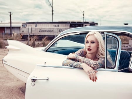 beauty - beauty, car, tatoo, model