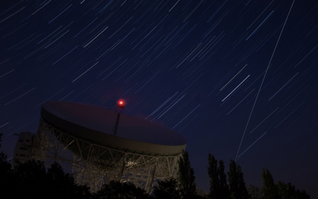 Radio-Telescope - telescope, sky, radio, light