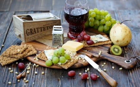 *** So good and delicious *** - wine, nature, fruits, cheese