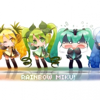 Rainbow Miku