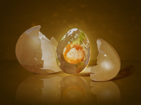 GLASS EGG