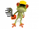 THE WORKING FROG