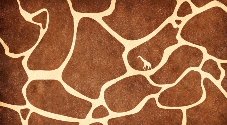 giraff - abstract, animal, nature, jungles