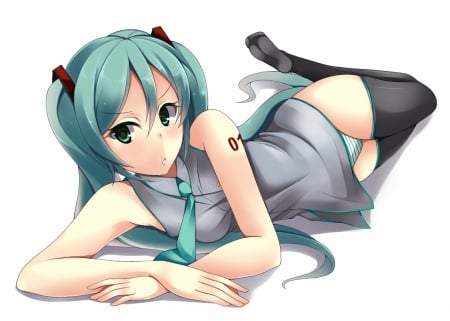 Hatsune - hatsune miku, hatsune, panty, tie, miku, cant think of a fourth