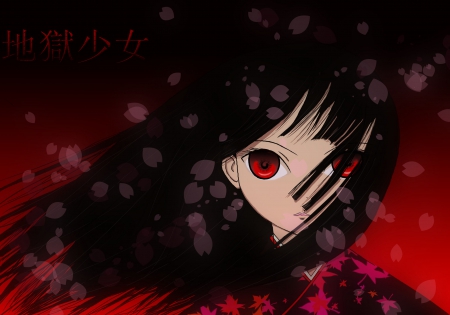 Ai Enma Hell Girl - hell girl, dark, ai enma, anime