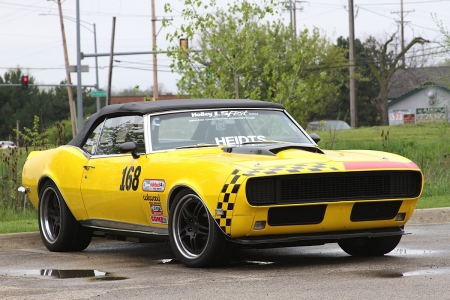 Camaro Conv - Bowtie, GM, Yellow, Classic