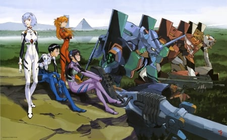 Evangelion - anime, future, evangelion, series