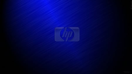 HP Blue - hp, wallpaper, blue, logo