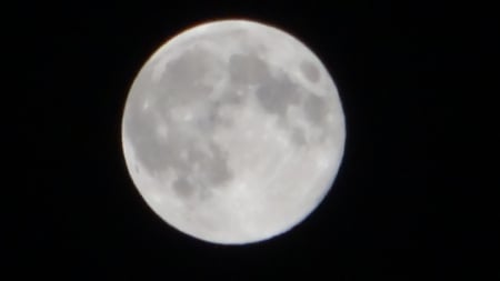 supermoon - space, supermoon, white, black