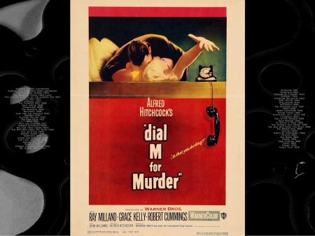 Dial M For Murder01 - alfred hitchcock, ray milland, Dial M For Murder, grace kelly