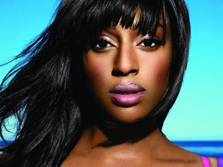 Alexandra Burke - Lips, Black, Hair, Eyes, Pretty Face, purple, Ethnic, Ebony, Alexandra-Burke, Beaauty