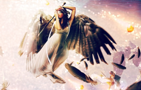 Injured angel - Fantasy & Abstract Background Wallpapers on Desktop ...