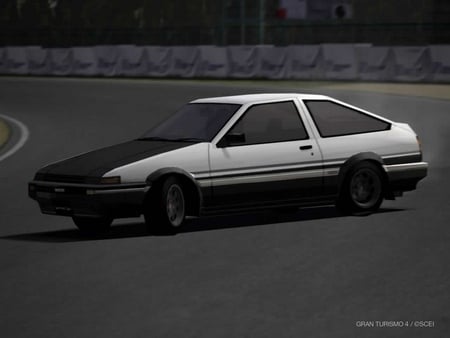 Gran Turismo IV ae86 - gran turismo iv, ae86, racing