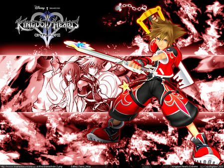 Kingdom Hearts II - kingdom hearts ii, games, sora