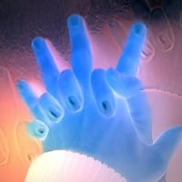 Blue Hands