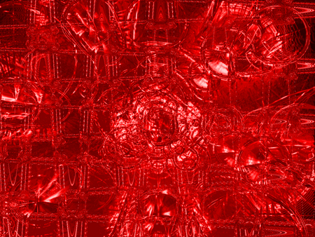 Forever Red - abstract, 3d