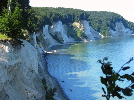 Kreidefelsen Germany - germany, coast, druffix, sea, ruegen, seaside, kreidefelsen