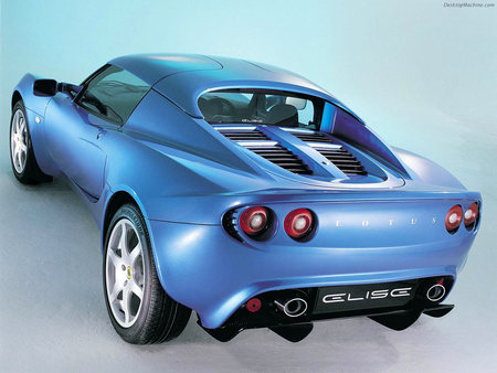 Blue Lotus Elise - lotus, lotus elise, blue, elise