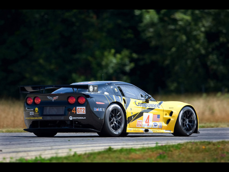 Chevrolet Corvette C6-R GT2 Duo 2009 - chevrolet, c6-r, duo, 2009, gt2, corvette