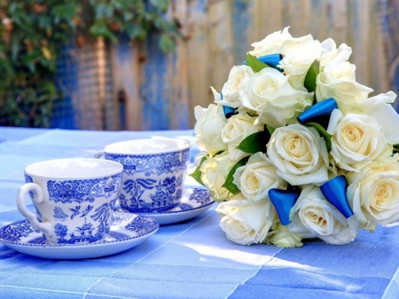 still life - chinese porcelain, flowers, still life, roses