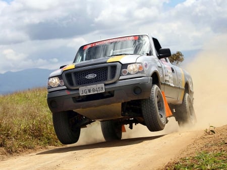 Ford Ranger - offroad, 4x4, rally, thrill