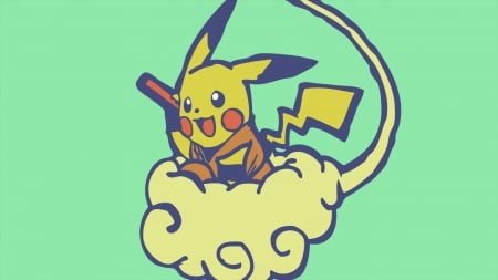 Pokemon - ash, pikachu, cartoon, pokemon, anime